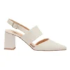 Kitson Heeled Shoes In Ivory Leather -Myer Fashion Store 941810590 1 720x928