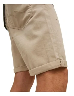 Jack & Jones Rick Icon Coloured Denim Shorts In Oxford Tan -Myer Fashion Store 942149170 5 720x928
