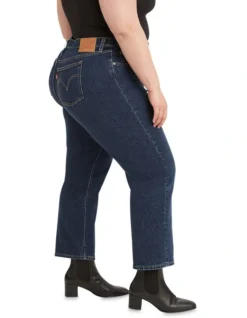 501 Original Cropped Jeans In Stonewash Blue -Myer Fashion Store 942753880 3 720x928