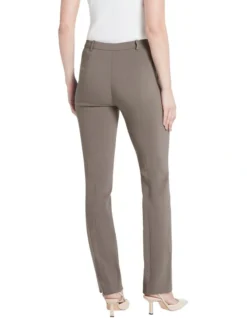Bengaline Full Length Pants In Soft Mushroom -Myer Fashion Store 943066450 3 720x928