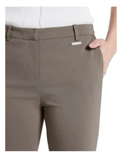 Bengaline Full Length Pants In Soft Mushroom -Myer Fashion Store 943066450 4 720x928