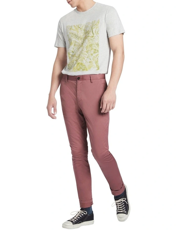 Baltic Chino In Washed Berry 4 Baltic Chino In Washed Berry - Image 2