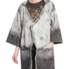 The Thunder Cloud Oversized Trench Jacket In Black/Grey -Myer Fashion Store 943082200 1 720x928