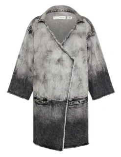 The Thunder Cloud Oversized Trench Jacket In Black/Grey 15 The Thunder Cloud Oversized Trench Jacket In Black/Grey -Myer Fashion Store 943082200 7 720x928