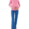 Cashmere Boyfriend Sweater In Pink