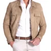 Lewis Suede Leather Unlined Jacket BEIGE -Myer Fashion Store 943965550 1 720x928