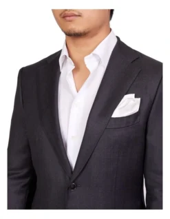 Full Canvas Plain Suit CHARCOAL REG -Myer Fashion Store 943966630 4 720x928