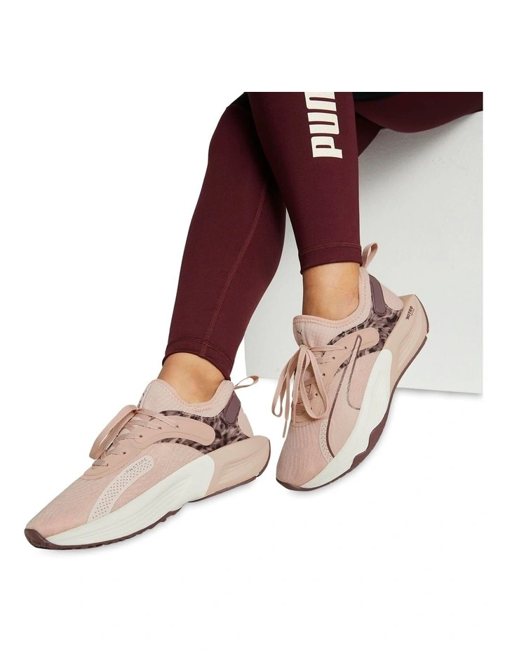 Puma PWR XX Nitro Safari Glam Shoe In Rose 5 Puma PWR XX Nitro Safari Glam Shoe In Rose - Image 3