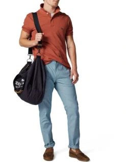 The Gunn Polo In Terracotta -Myer Fashion Store 944723440 2 720x928