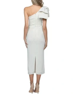 Pearl One Shoulder Midi In White -Myer Fashion Store 944961130 4 720x928