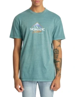 Drop Out Relaxed Tee In Teal