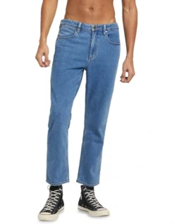 Wrangler Sid Straight Jean In Second Wind