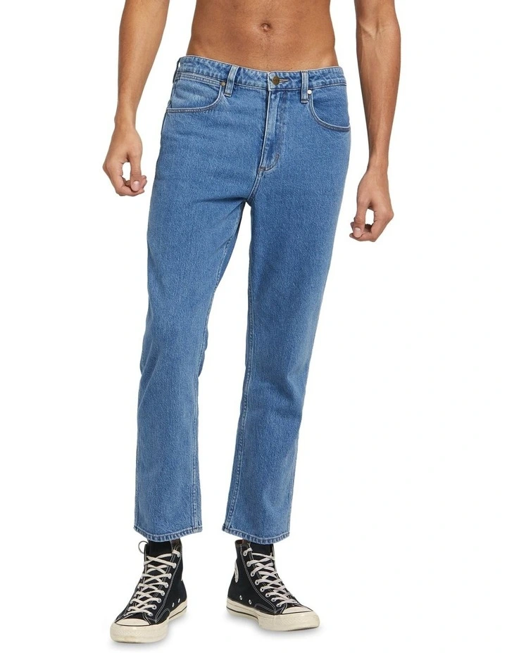 Wrangler Sid Straight Jean In Second Wind 3 Wrangler Sid Straight Jean In Second Wind