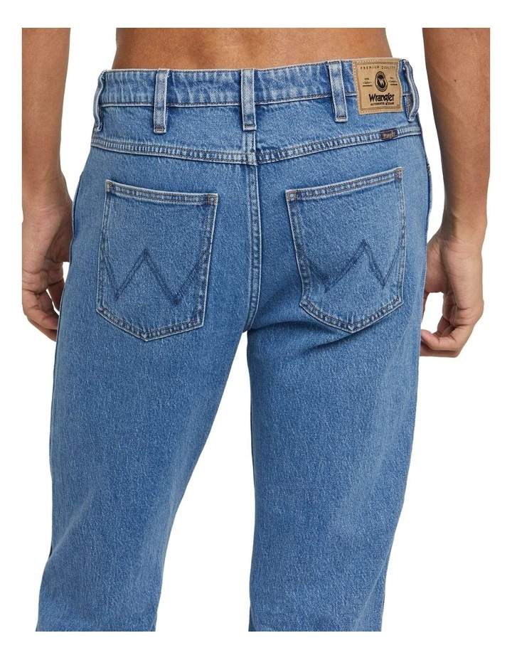 Wrangler Sid Straight Jean In Second Wind 6 Wrangler Sid Straight Jean In Second Wind - Image 4