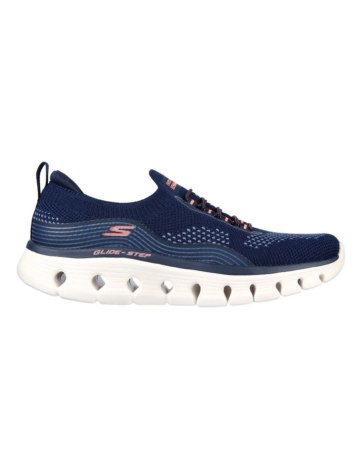 Skechers Go Walk Glide Step Flex Shoe In Navy 4 Skechers Go Walk Glide Step Flex Shoe In Navy - Image 2