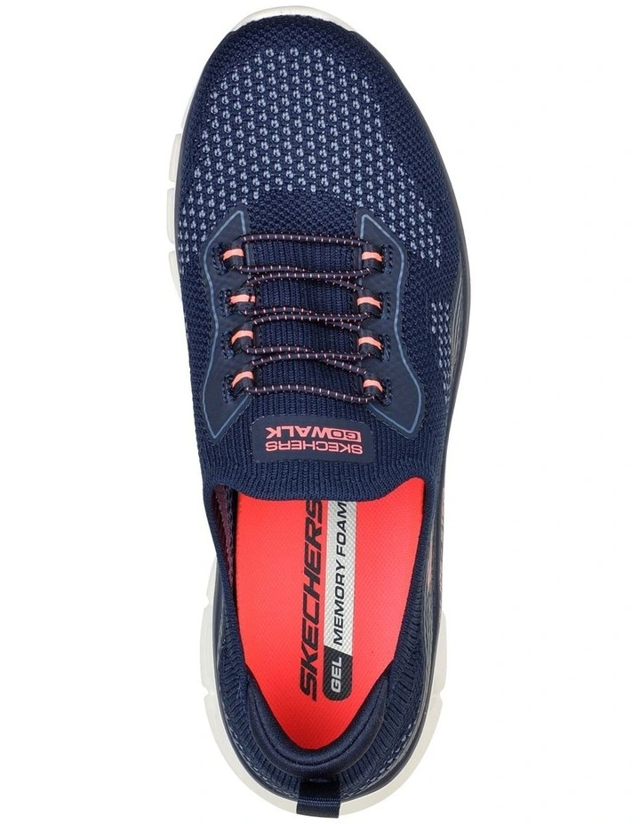 Skechers Go Walk Glide Step Flex Shoe In Navy 7 Skechers Go Walk Glide Step Flex Shoe In Navy - Image 5