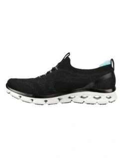 Skechers Glide-Step Flex Good Dream Shoe In Black/Light Blue 9 Skechers Glide-Step Flex Good Dream Shoe In Black/Light Blue -Myer Fashion Store 945703720 3 2 720x928