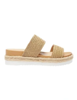 Winona Sandals In Natural Weave