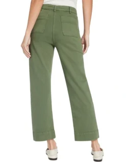 Etta Cropped Jean In Elm Green -Myer Fashion Store 946318060 3 1 720x928