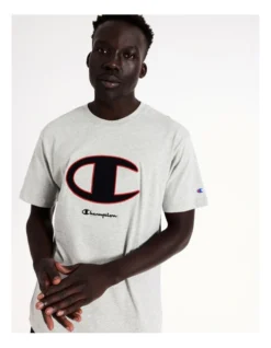 Champion Rochester Graphic Tee Oxford Heather