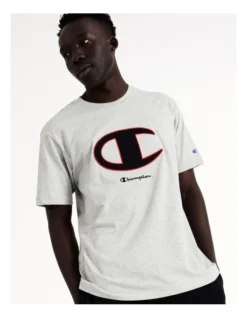 Champion Rochester Graphic Tee Oxford Heather -Myer Fashion Store 946371070 4 720x928