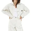 Union Crop Overshirt In Cream -Myer Fashion Store 946485550 1 720x928