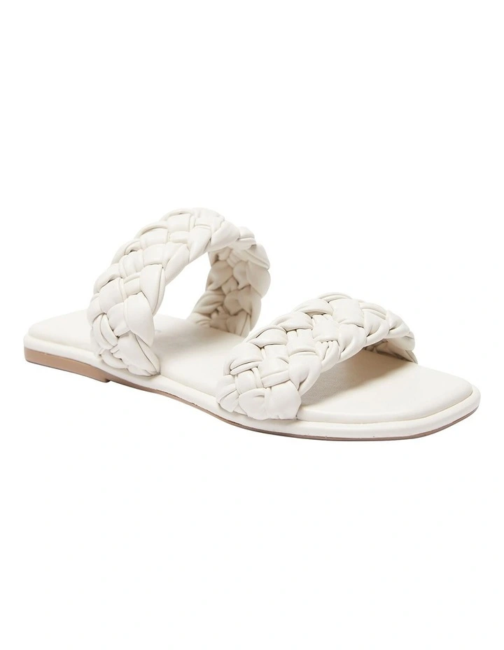Enya Sandals In White Smooth 4 Enya Sandals In White Smooth - Image 2