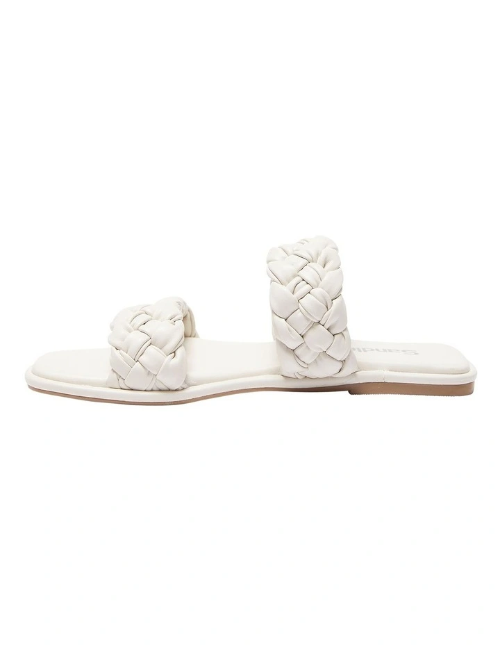 Enya Sandals In White Smooth 5 Enya Sandals In White Smooth - Image 3