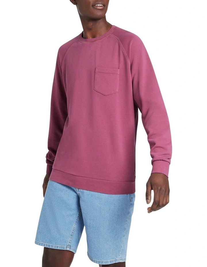 Sawyer Sweater In Berry 3 Sawyer Sweater In Berry