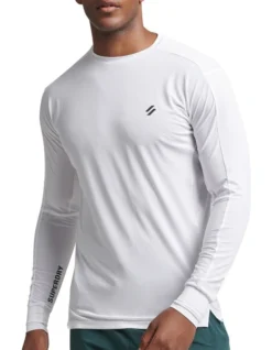 Run Long Sleeve Top In Optic