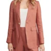 Oxford Lola Linen Jacket In Desert Clay -Myer Fashion Store 947349550 1 720x928