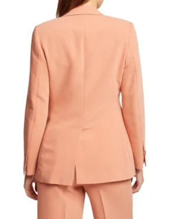 Oxford Ebony Eco Suit Jacket In Orange Light -Myer Fashion Store 947496430 3 720x928