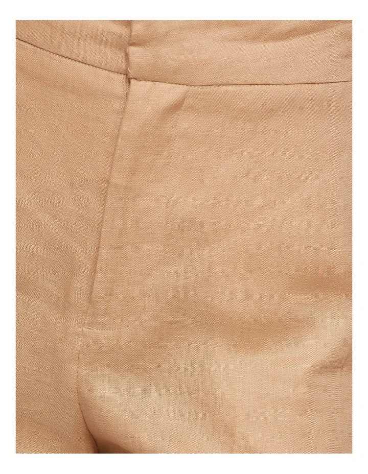 Oxford Ela Linen Pants In Latte 8 Oxford Ela Linen Pants In Latte - Image 6