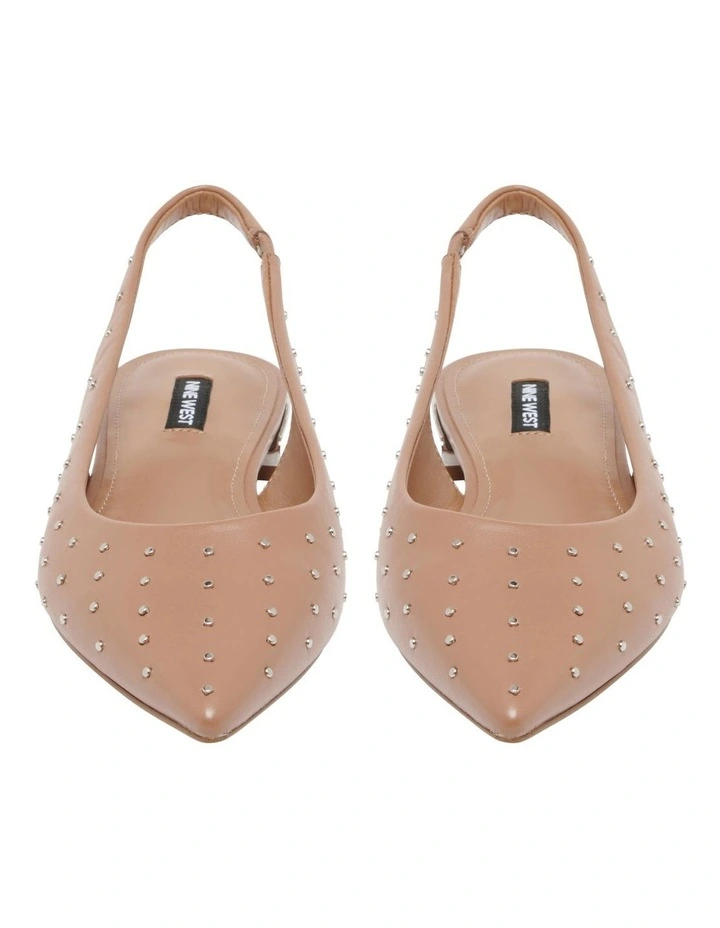 Nine West Lucees Ballet Flat In Tan 5 Nine West Lucees Ballet Flat In Tan - Image 3