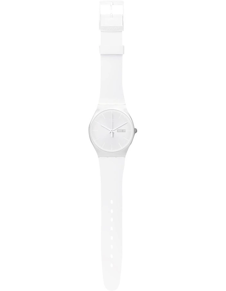 Swatch Rebel Again Watch In White 4 Swatch Rebel Again Watch In White - Image 2
