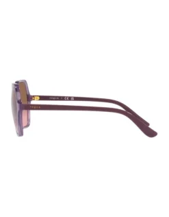 Vogue 0VO5361S Sunglasses In Transparent Violet -Myer Fashion Store 947848330 4 720x928