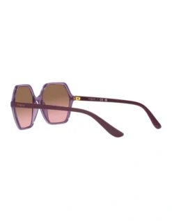 Vogue 0VO5361S Sunglasses In Transparent Violet -Myer Fashion Store 947848330 5 720x928