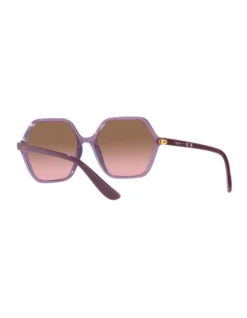 Vogue 0VO5361S Sunglasses In Transparent Violet -Myer Fashion Store 947848330 6 720x928