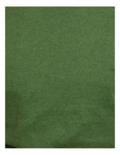 Oxford Crew Neck Cotton Cashmere Pullover In Green -Myer Fashion Store 948169450 6 720x928