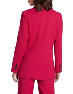 Aurora Longline Blazer In Jam -Myer Fashion Store 948392110 3 720x928