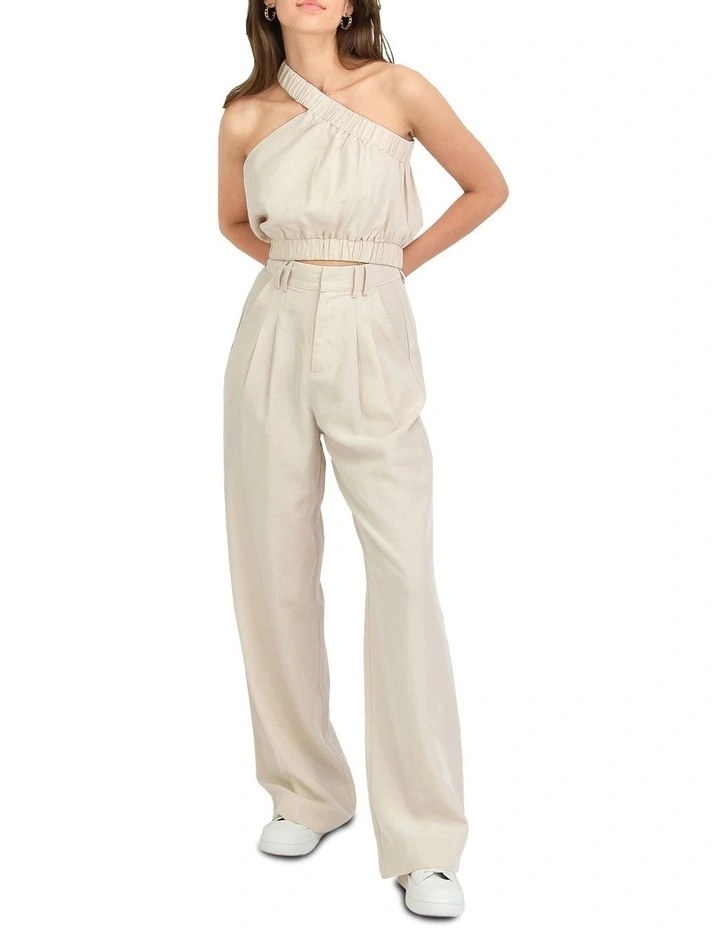 State Of Play Wide Leg Pant In Sand 3 State Of Play Wide Leg Pant In Sand