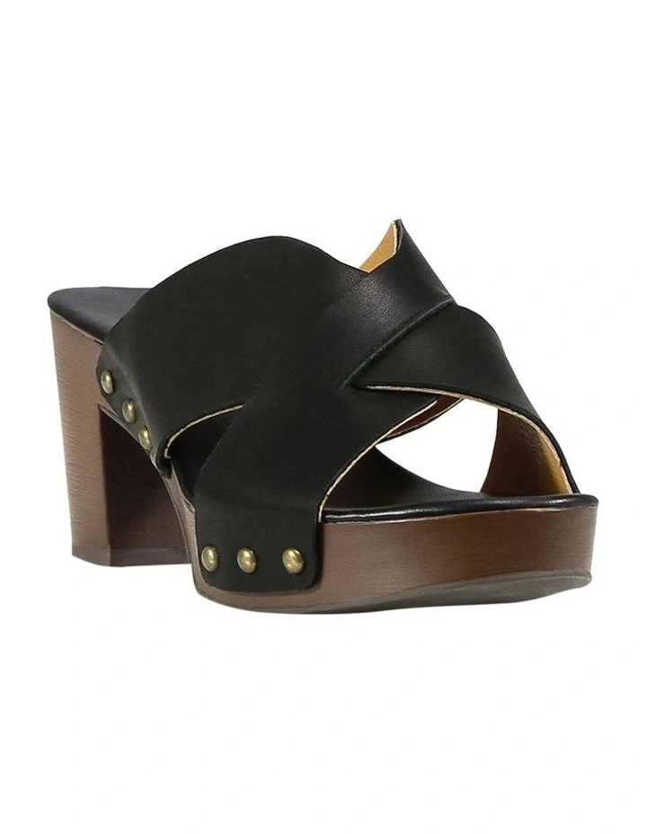 Midtown Clog Mule In Black 6 Midtown Clog Mule In Black - Image 4