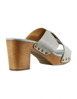 Midtown Clog Mule In Grey -Myer Fashion Store 948687130 2 720x928