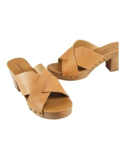 Midtown Clog Mule In Tan 11 Midtown Clog Mule In Tan -Myer Fashion Store 948687220 5 720x928