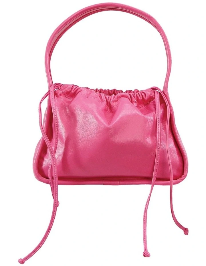 Thing Called Love Leather Handbag In Hot Pink 3 Thing Called Love Leather Handbag In Hot Pink