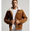 Sherpa Cord Jacket In Tobacco -Myer Fashion Store 948700630 1 720x928
