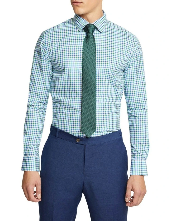 Oxford Beckton Check Shirt In Green 3 Oxford Beckton Check Shirt In Green