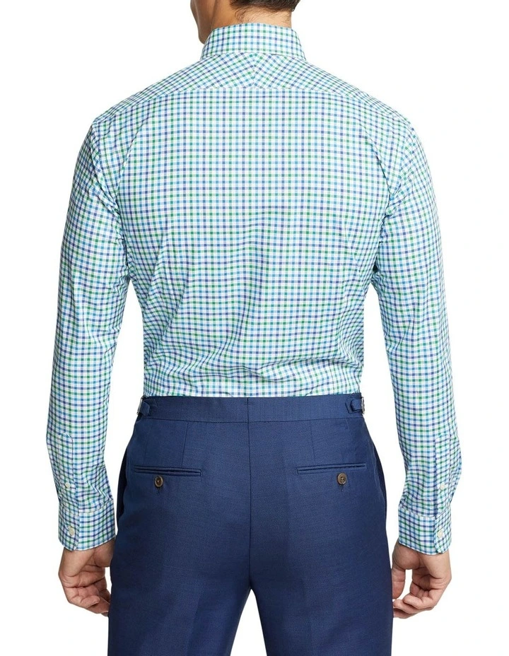 Oxford Beckton Check Shirt In Green 4 Oxford Beckton Check Shirt In Green - Image 2