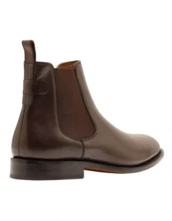Oxford Gage Goodyear Welted Chelsea Boots In Chocolate -Myer Fashion Store 948937600 4 720x928