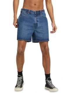 Wrangler Slacker Short In Blue